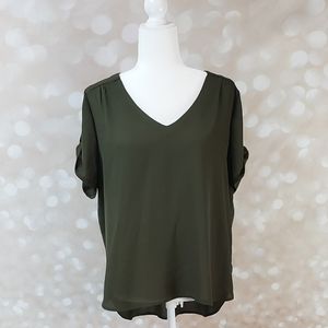 ROLLTAB SHORT SLEEVE DRESS SHIRT